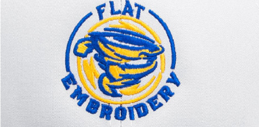 Pacific Headwear flat embroidery