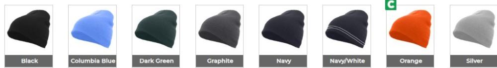601K Beanie Colors