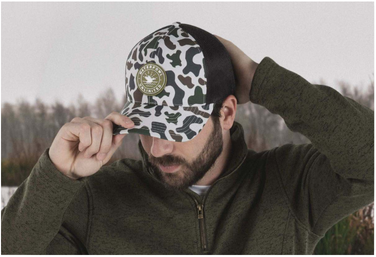 Custom Pacific Headwear P686 Duck Camo Trucker Mesh Hat with Custom logo