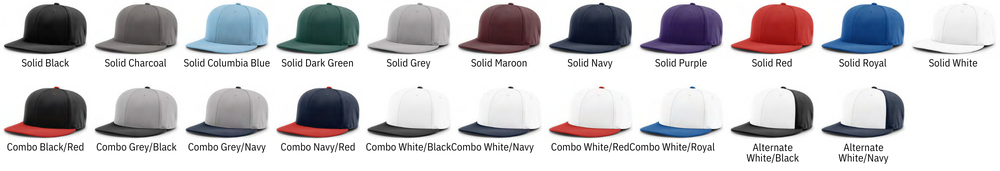 Richardson PTS75 Colors for the 5 system baseball hat