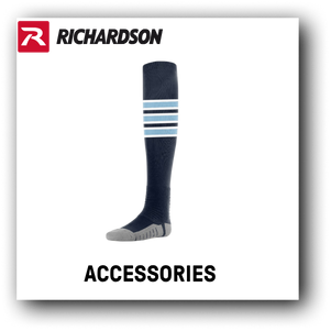 Richardson performance baseball sock with team striping