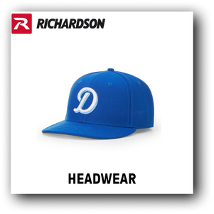 Richardson on-field baseball cap in royal blue