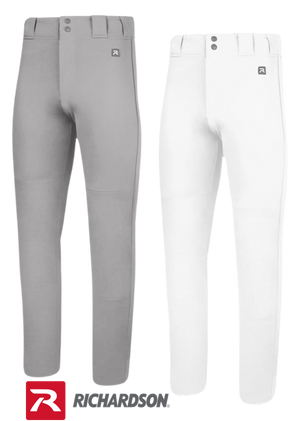 Richardson PTS Baseball Tapered Pant featuring a sleek, athletic design with a Flex-Grip waistband, max-motion gusset, and durable fabric for ultimate performance and comfort on the field.