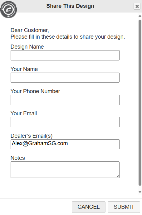 Champro Submission form 