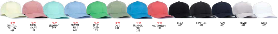 P413 Hat Colors