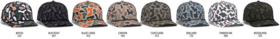 P685 Hat Colors