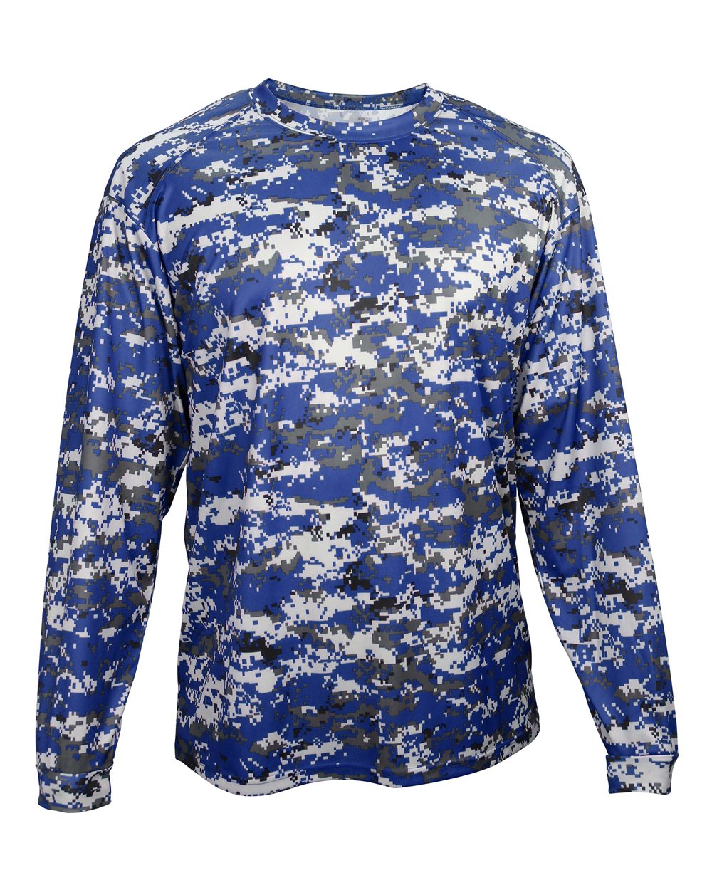 Badger Sport Digi-Camo Short & Long Sleeve Side Panel Athletic Performance Wicking Shirt/Jersey 18 Colors, Youth/Adult 