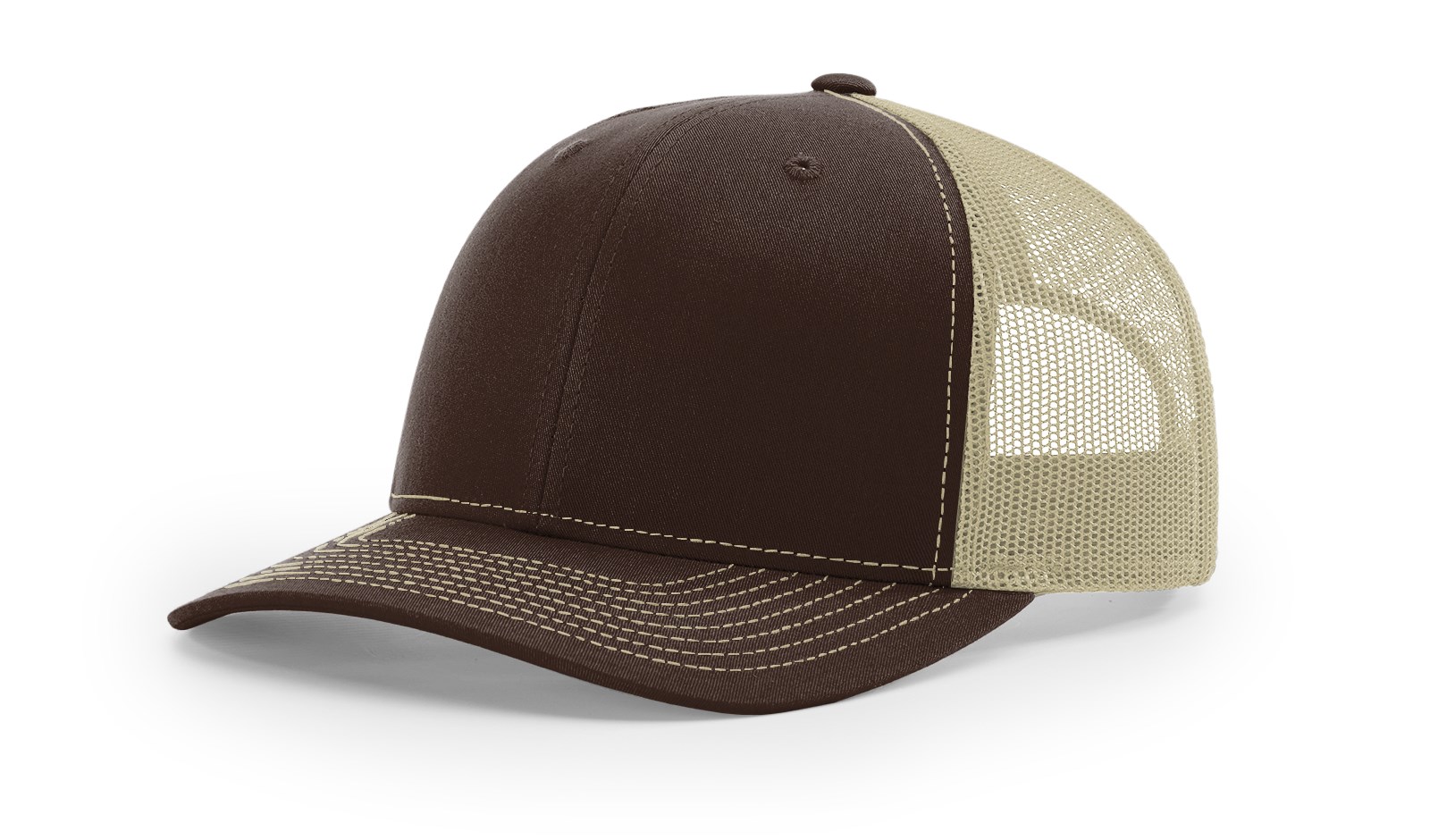 Retro King Ranch Richardson 112 Trucker Mesh Snapback Hat Cap Brown TX Pride 90s King Ranch Richardson 112 Trucker Mesh | Mercari main image 3