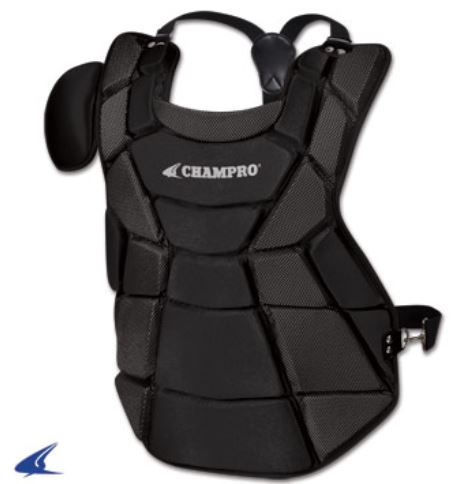 NWT Champro Little League Chest Protector Black 14.5" Inch Length 