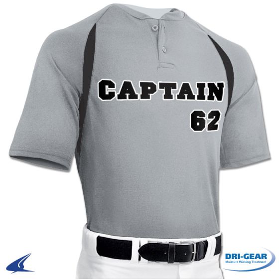Maillot De Baseball Gris Champro BS149 - Neuf Sous Emballage D'origine