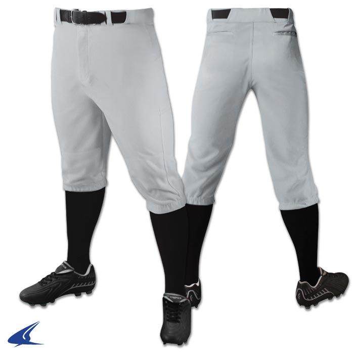 White Lists @ $24 NEW Champro Triple Crown Knicker Youth Baseball Pants 