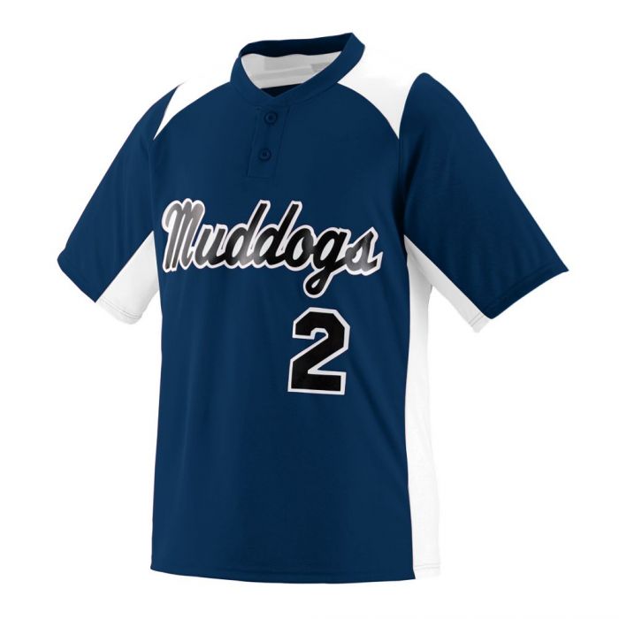 Gamer 2-Button Baseball Jersey by Augusta Sportswear Style Number 1520