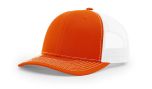 Richardson 112 Wholesale Orange/White Hat