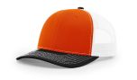 Richardson 112 Wholesale Orange/White/Black Hat