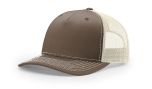 Richardson 112FP Chocolate Chip/Birch Trucker Mesh Hat