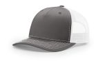 Richardson 112FP Charcoal White Trucker Mesh Har