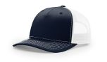 Richardson 112FP Navy/White Trucker Mesh Hat