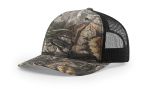 Richardson 112PFP Mossy Oak Country DNA/Black Trucker Mesh Hat