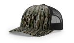Richardson 112PFP Realtree Original/Black Trucker Mesh Hat