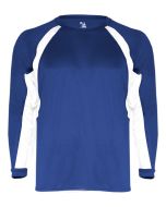 Hook Long Sleeve Youth Tee by Badger Sport Style Number 2154