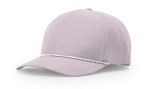 Richardson 355 Lilac/White-Grey Laser Perforated Performance Rope Hat