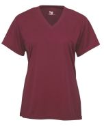 B-Core Girls V-Neck Tee by Badger Sport Style Number 2162