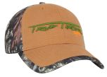 675C Cotton Duck Camo Adjustable Hat with 3D Custom Embroidery by Pacific Headwear Free Shipping