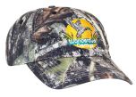 685C Unstructured Camouflage Camo Hat by Pacific Headwear with 3D Embroidery Front Free Shipping