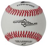 CHAMPRO OFFICIAL LEAGUE - CUSHION CORK CORE - FULL GRAIN LEATHER COVER CBB-200 1(dozen)