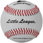 CHAMPRO LITTLE LEAGUE® GAME RS - CORK/RUBBER CORE - GENUINE LEATHER COVER CLL-40 1(dozen)