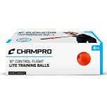 Champro 12" CONTROL FLIGHT BALL - CSB97 6 Pack