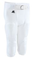 Youth No Fly Practice Football Pant (Half belt w/ snaps) by Russell Athletics | Style Number: F25PFWS