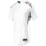 Youth Digital Camo 2-Button Bullpen Jersey by Holloway Style Number 221217