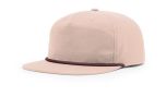 Richardson 256 Pale Peach/Maroon Umpqua Hat with Rope