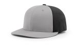 Grey/Black Split Richardson PTS30 Hat Perforated Ignite Lite R-Flex