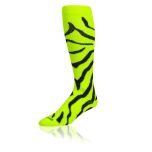 Zebra Socks by TCK | Style Number: LPZ61 small LPZ81 medium