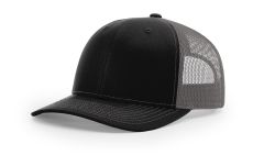 Richardson 112 Wholesale Black/Charcoal Hat
