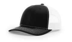 Richardson 112 Wholesale Black/White Hat