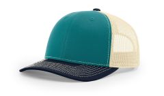 Richardson 112 Wholesale Blue Teal/Birch/Navy Hat