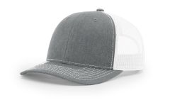 Richardson 112 Wholesale Heather Grey/White Hat