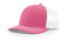 Richardson 112 Wholesale Hot Pink/White Hat
