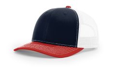 Richardson 112 Wholesale Navy/White/Red Hat