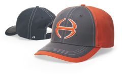275 Charcoal Color Block Adjustable Hat by Richardson Caps