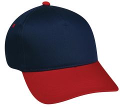 Cotton Twill Plastic Snap Adjustable Hat by OC Sports GL-455