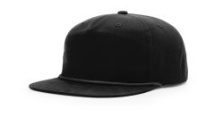 Richardson 256 Black/Black Umpqua Hat with Rope FREE SHIPPING