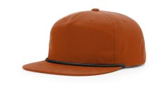 Richardson 256 Dark Orange/Black Umpqua Hat with Rope FREE SHIPPING
