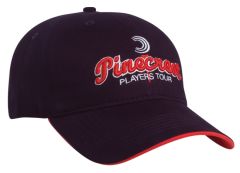282C Binded Sandwich Adjustable Hat with 3D Custom Embroidery by Pacific Headwear Free Shipping