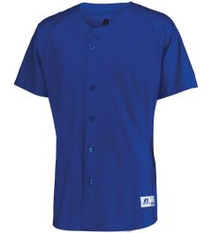 Raglan Sleeve Button Front Jersey by Russell Athletics