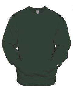 Crew Sweatshirt with Front Pocket by Badger Sport Style Number 1252