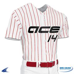 Pro-Style Warp Knit Full Button Baseball Jersey by Champro Sports Style Number: BS14